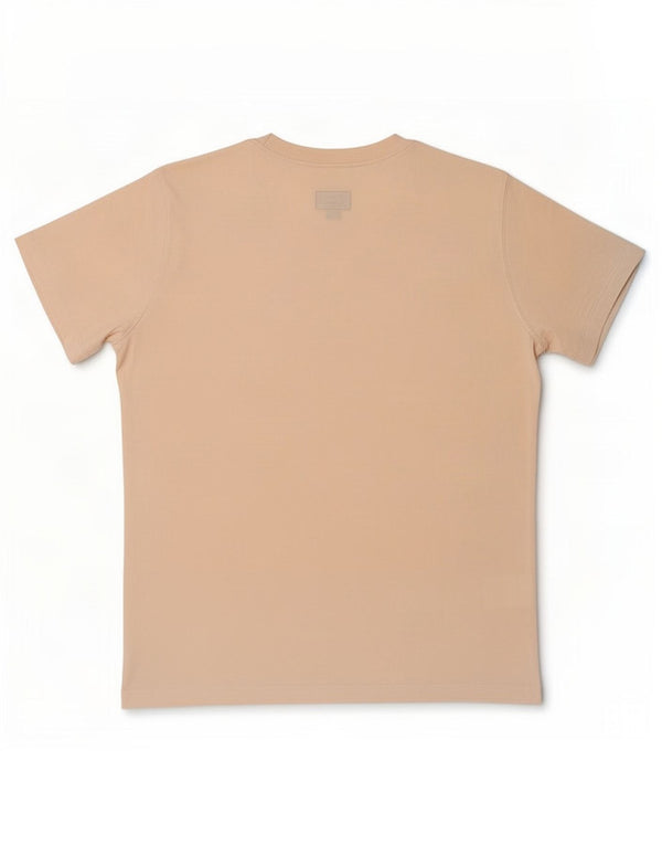 Calvin Klein Jeans Damen T-Shirt Top UK 14 Large Rosa Baumwolle
