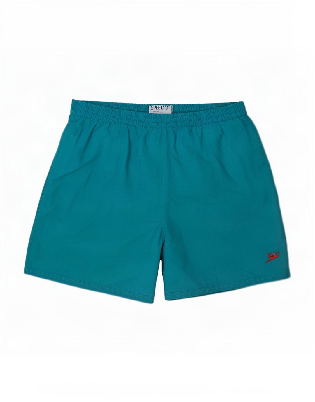 Speedo Herren-Badeshorts aus mittelblauem Nylon