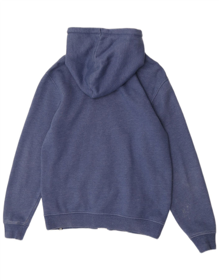 Animal Herren-Kapuzenpullover mit Reißverschluss, mittelblaue Baumwolle