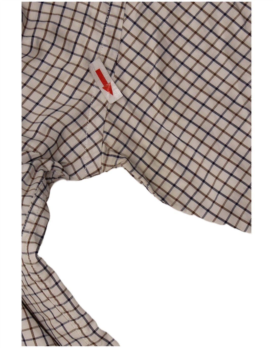 Gant Herren-Hemd, reguläre Passform, 2XL, weiß kariert, Baumwolle