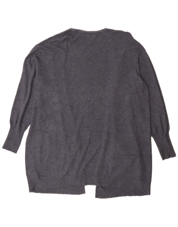 Marks & Spencer Damen Longline-Cardigan-Pullover UK 18 XL Marineblau