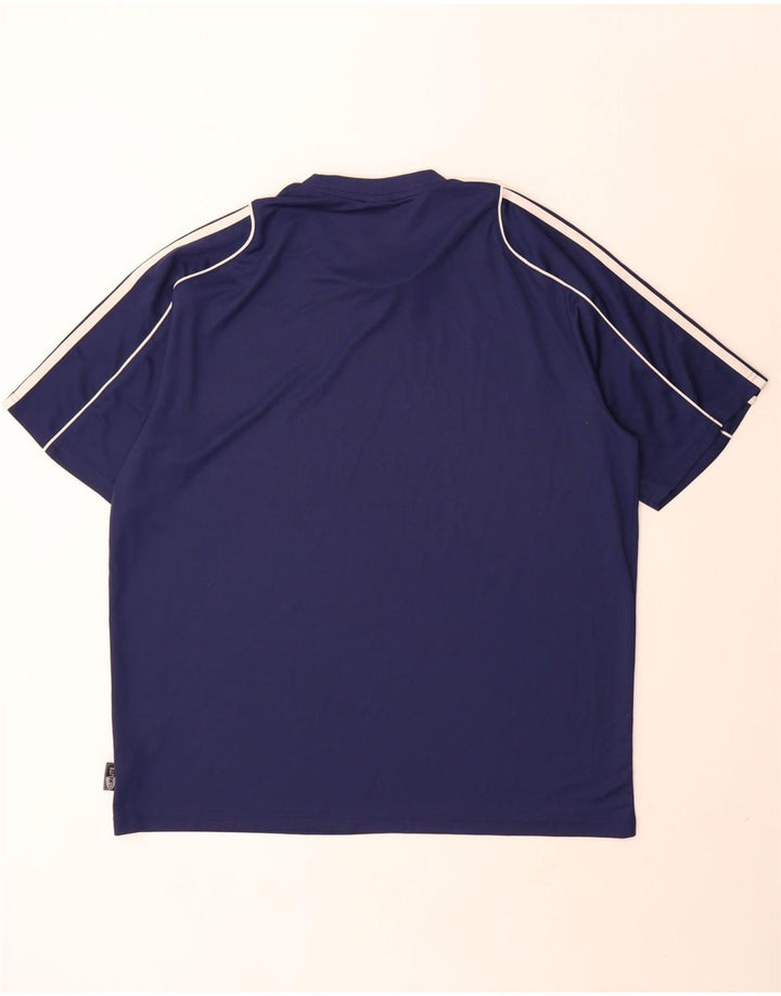 Adidas Herren Climalite T-Shirt Top XL Marineblau Polyester