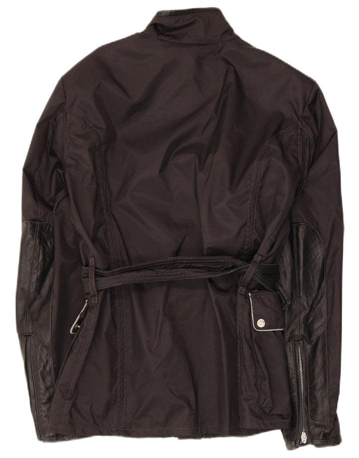 Belstaff Damen Utility-Jacke IT 44 Mittelschwarzes Nylon