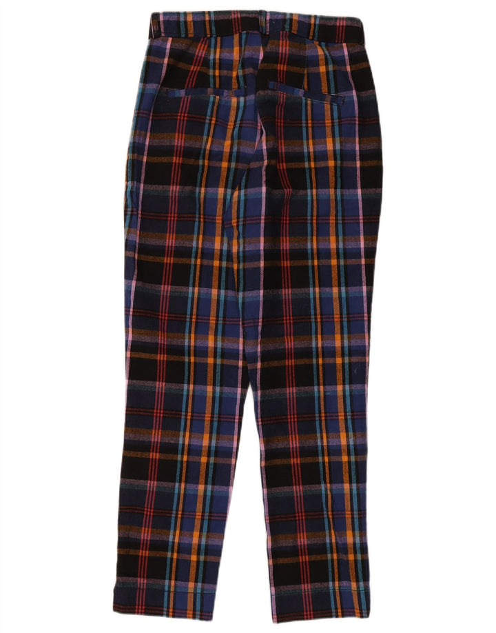 Hollister Damen-Hose mit kurzem Schnitt, Größe S, W27, L25, mehrfarbig, kariert