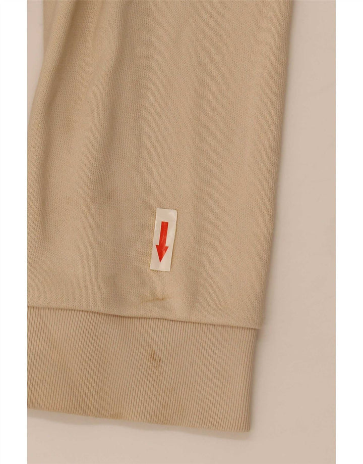 Adidas Herren Grafik Sweatshirt Pullover XL Beige Baumwolle
