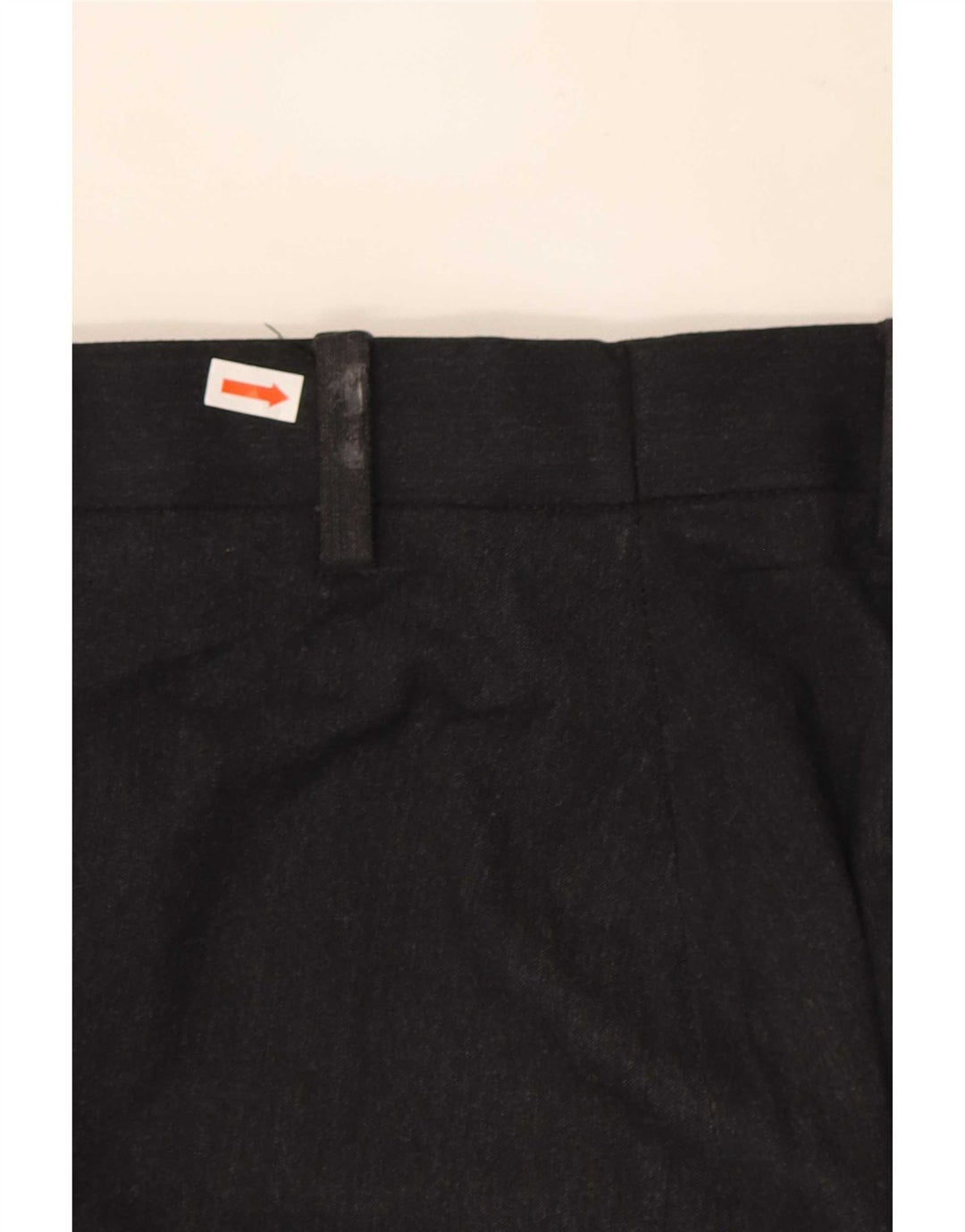 Marks & Spencer Herren-Chinohose mit normaler Passform, W38 L29, schwarzes Polyester