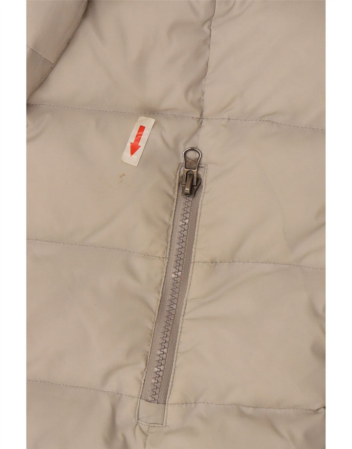 Best Company Wattierte Damenjacke mit Kapuze, UK 14, mittelweißes Nylon