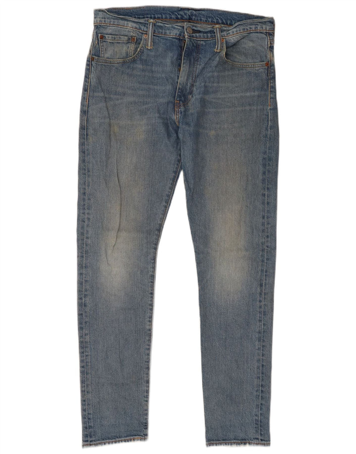 Levi's Herren 512 Tapered Jeans W33 L32 Blaue Baumwolle