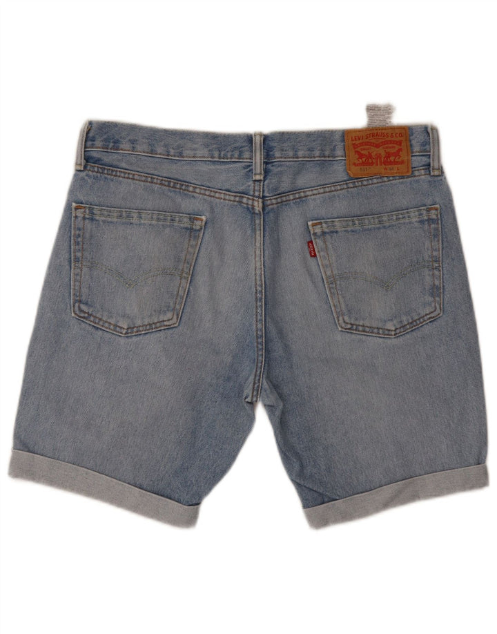 Levi's Herren 511 Denim Shorts W34 Große blaue Baumwolle
