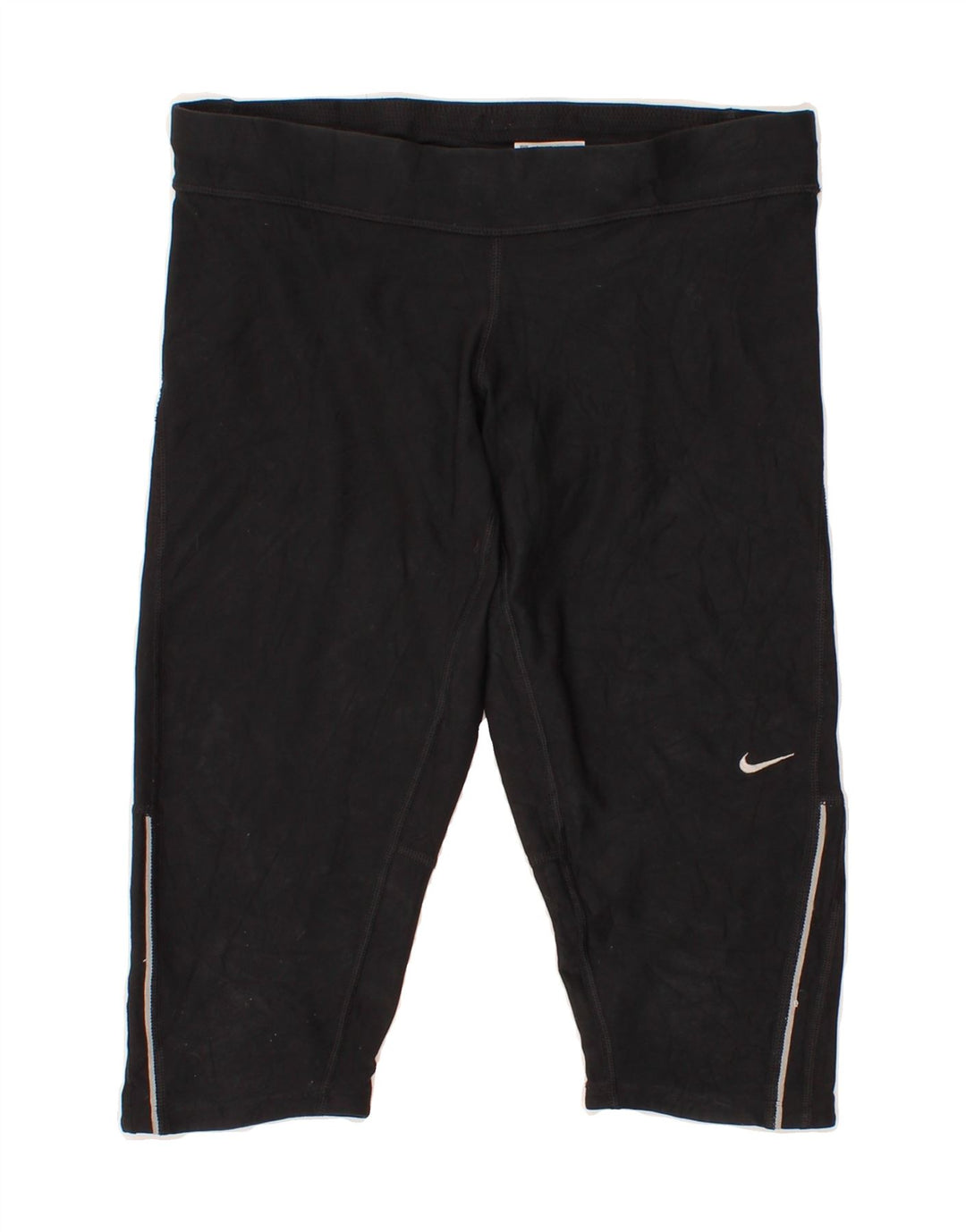 NIKE Womens Dri Fit Sport Shorts UK 12 Medium  Black Polyester Vintage Nike and Second-Hand Nike from Messina Hembry 