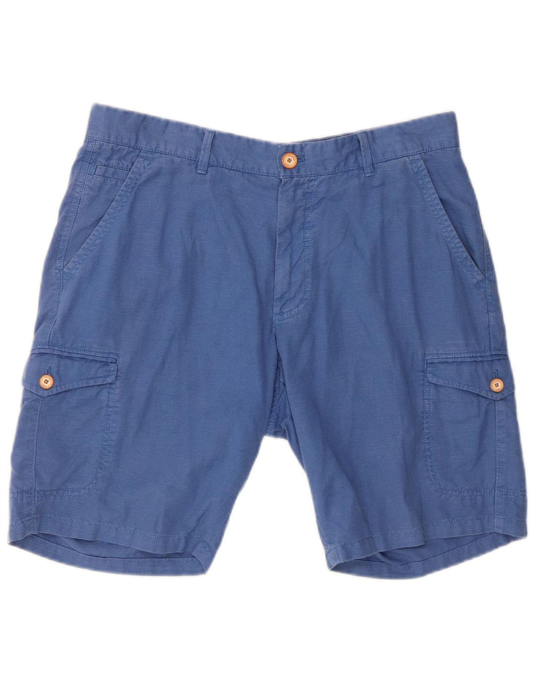 Massimo Dutti Herren Cargoshorts EU 42 Large W32 Blau