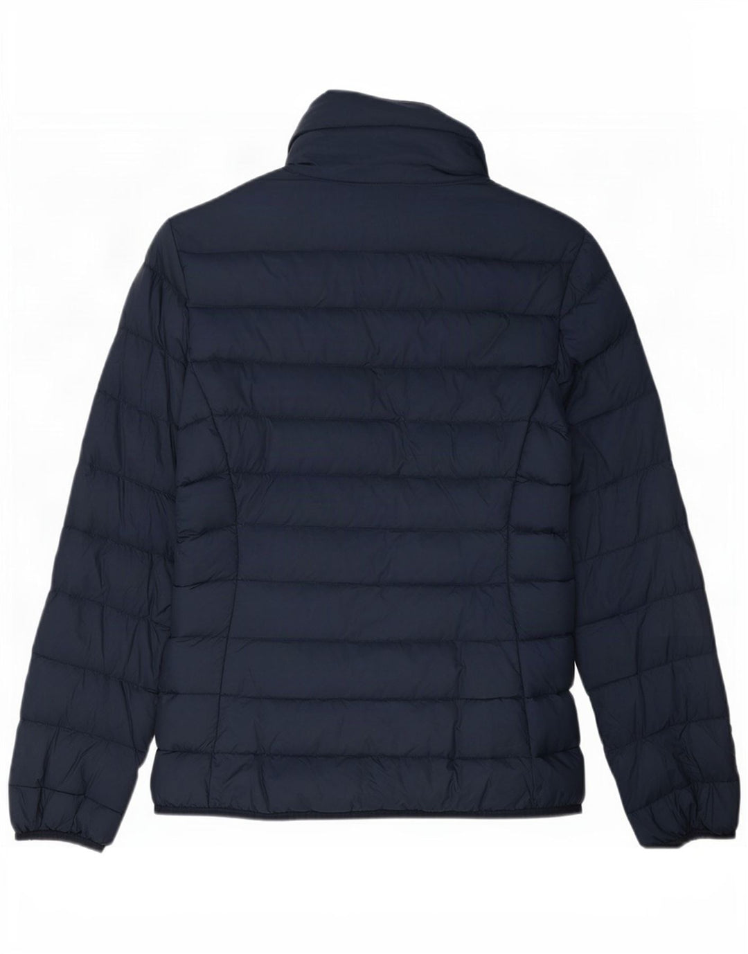 Benetton Damen Wattierte Jacke UK 10 Small Marineblau