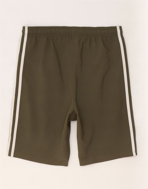 Adidas Sportshorts für Jungen, 13–14 Jahre, Khaki, Polyester