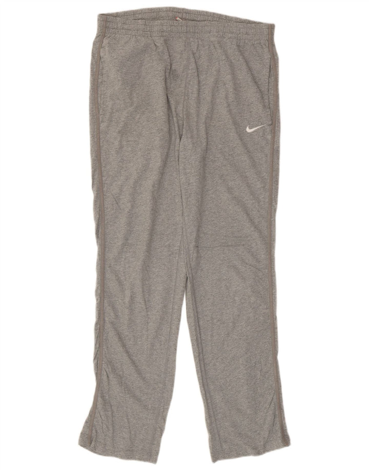 NIKE Herren-Trainingshose, große graue Baumwolle