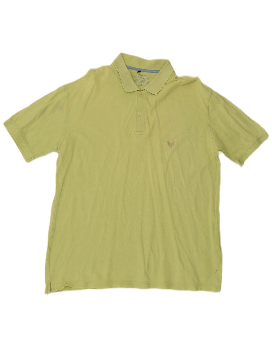 Avirex Herren Poloshirt XL Grün Baumwolle