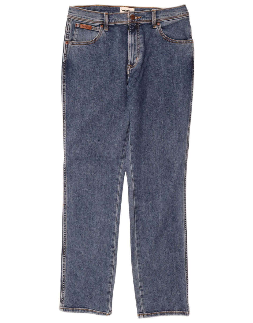 Wrangler Herren Texas Slim Jeans W32 L32 Blaue Baumwolle