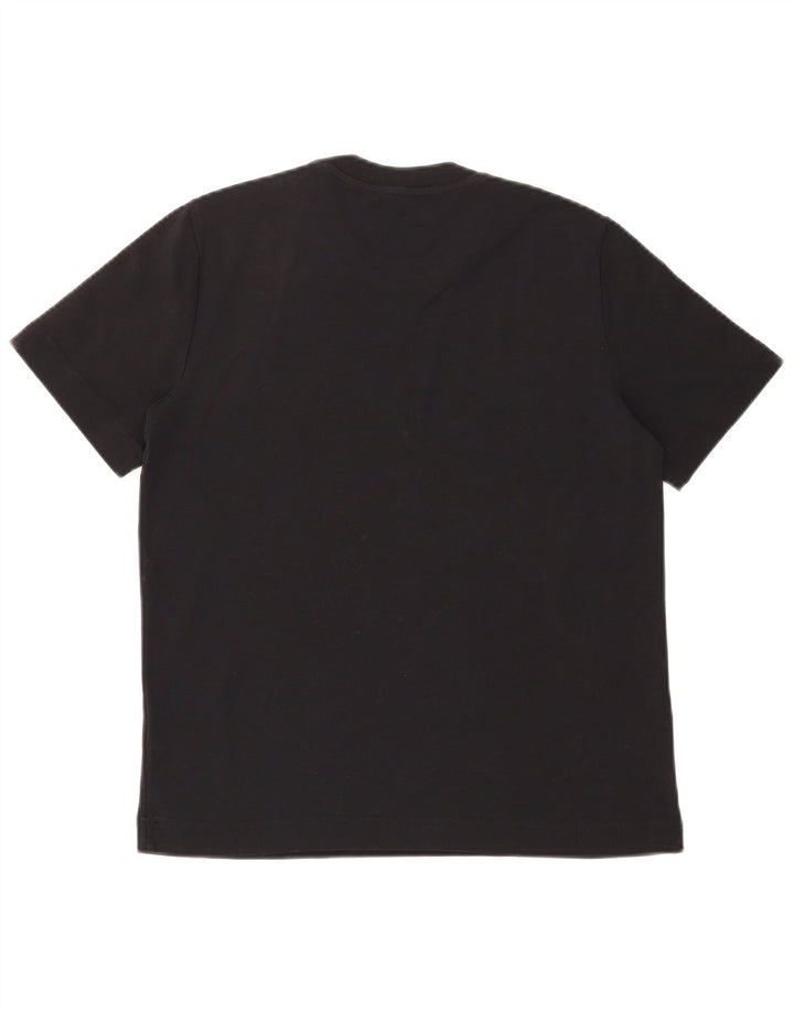 MASSIMO DUTTI Herren T-Shirt Top Medium Schwarz