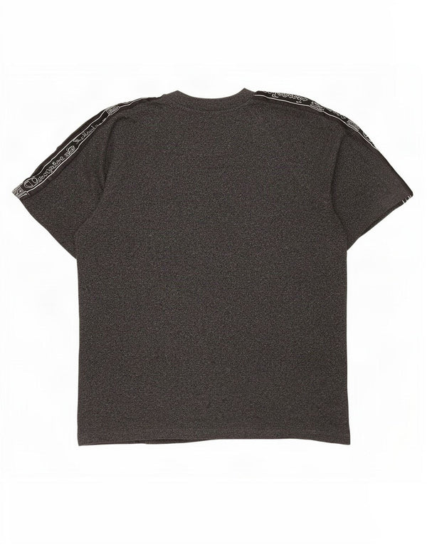 Champion Herren-T-Shirt mit Grafik, XL, grau meliert, Baumwolle