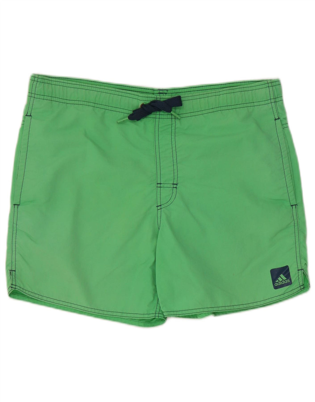 Adidas Herren-Badeshorts, klein, grünes Nylon