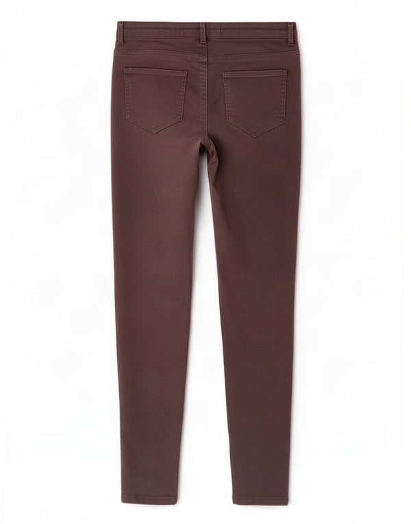 Zara Damen Skinny Jeans EU 38 Small W28 L28 Braun