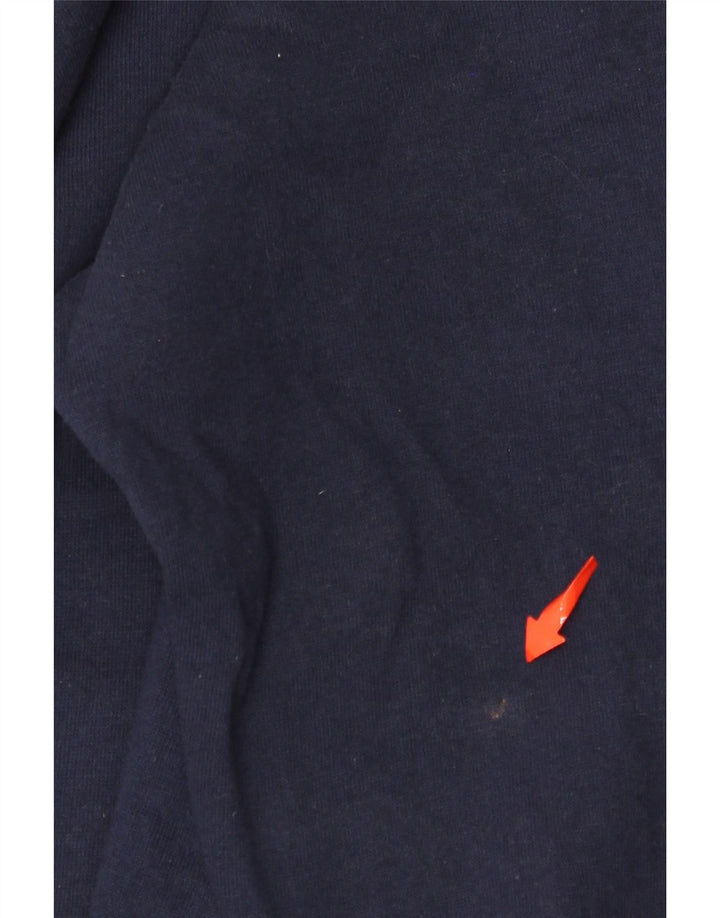 RUSSELL ATHLETIC Herren Dri-Power Zip Hoodie Pullover Große Marineblaue Baumwolle