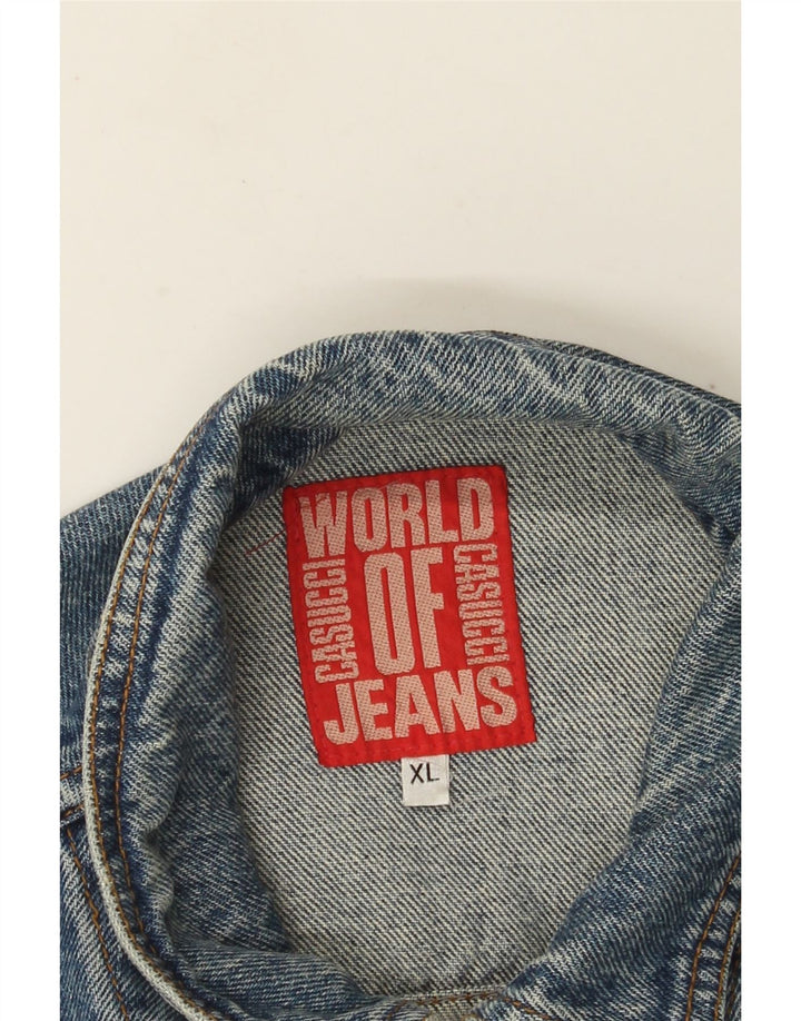 Casucci Herren Jeansjacke UK 42 XL Blau