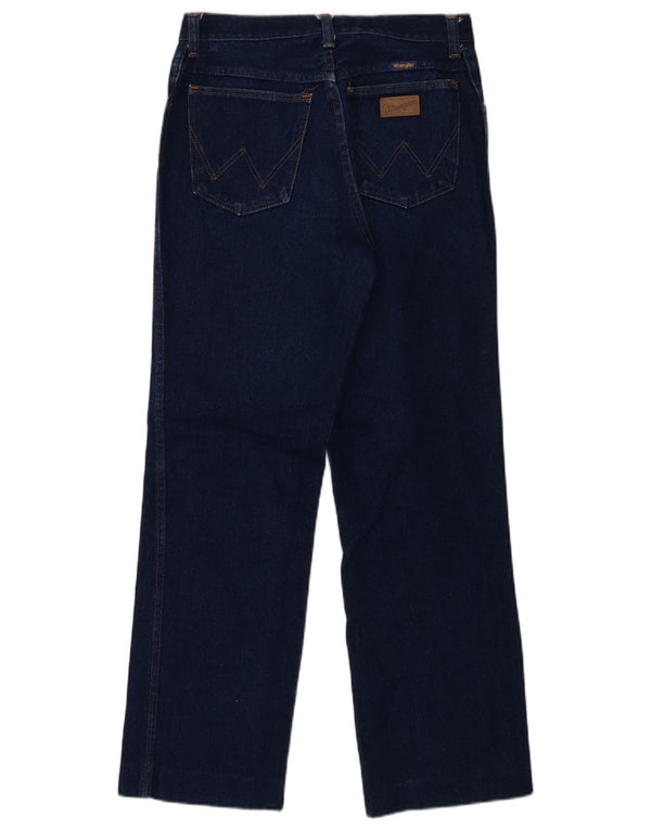 Wrangler Herren Straight Jeans W32 L28 Marineblaue Baumwolle