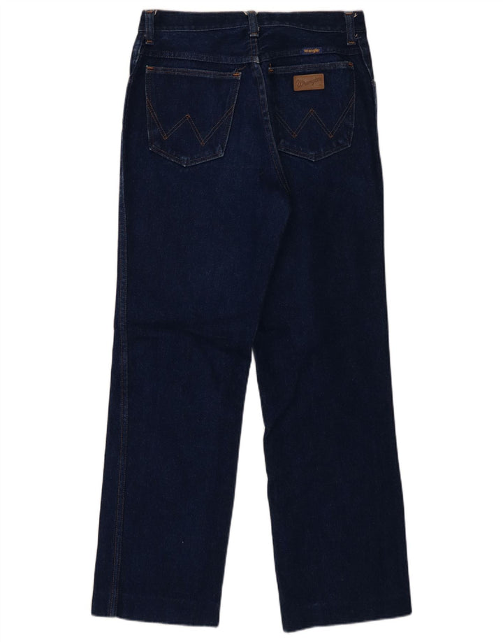 Wrangler Herren Straight Jeans W32 L28 Marineblaue Baumwolle