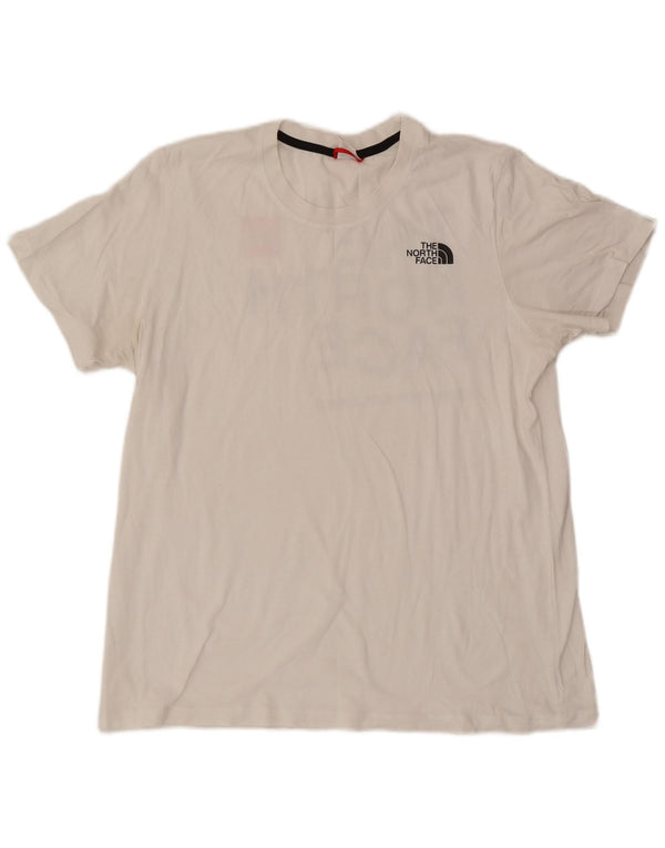 The North Face Damen Grafik-T-Shirt-Oberteil UK 16 Large Weiß