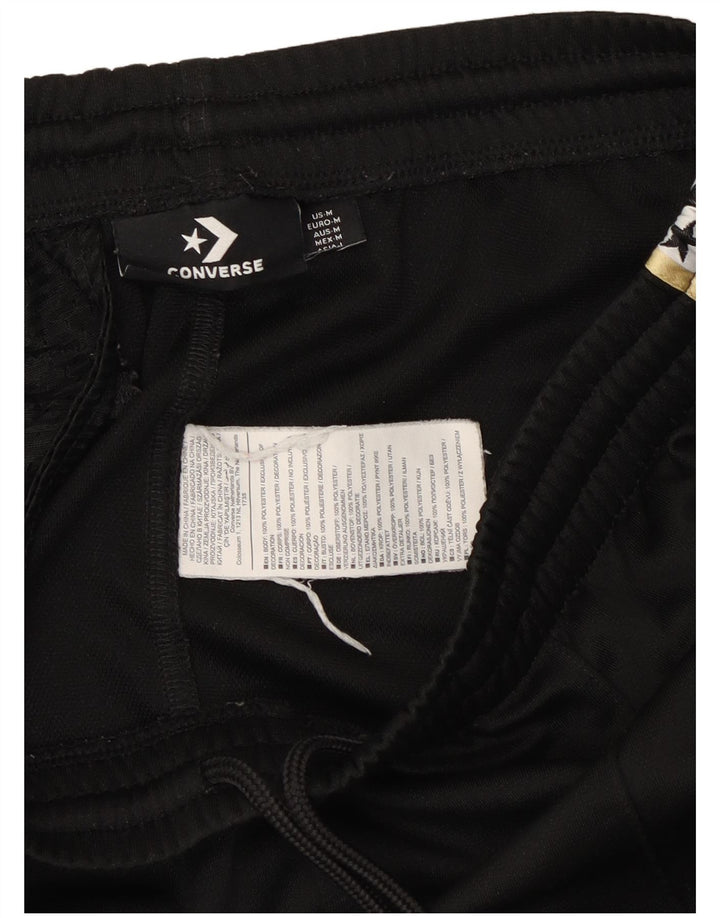 Converse Herren-Trainingshose mit Grafik, mittelschwarz, Baumwolle