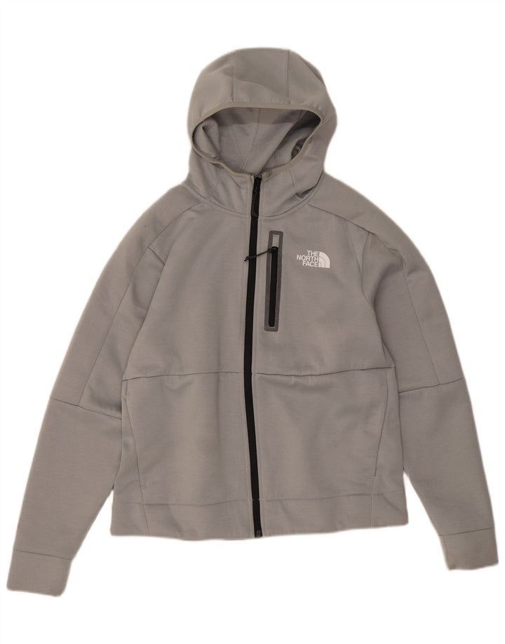 The North Face Damen-Kapuzenpullover mit Reißverschluss, UK 12, mittelgrau, Polyester