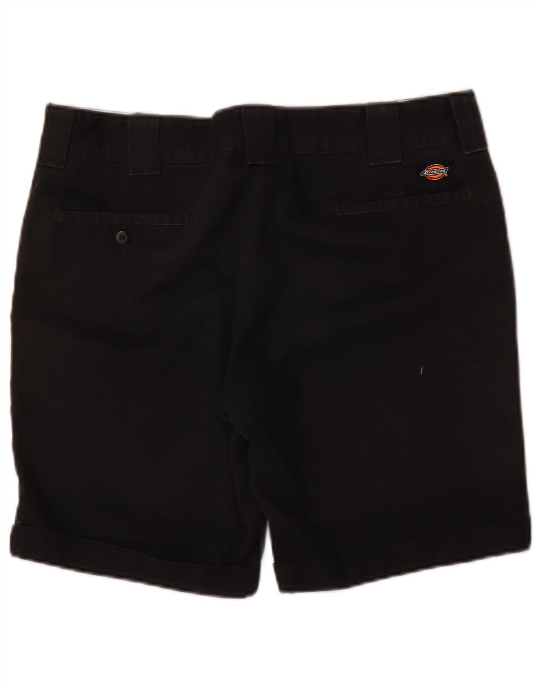 DICKIES Herren-Chinoshorts W34, Größe L, Schwarz, Baumwolle