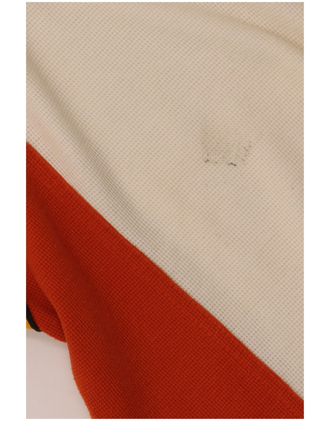 LOTTO Herren-Poloshirt UK 36/38 Small Weiß Colourblock Polyester