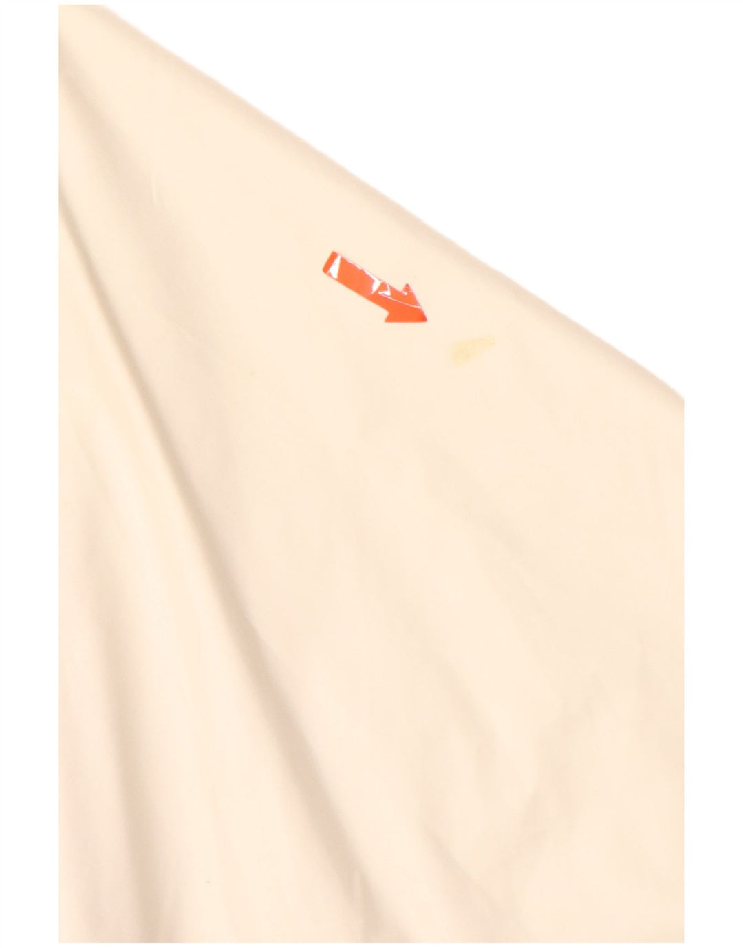 K-WAY Herren 2000 Regenjacke mit Kapuze, UK 44 2XL, weißes Colourblock-Polyamid