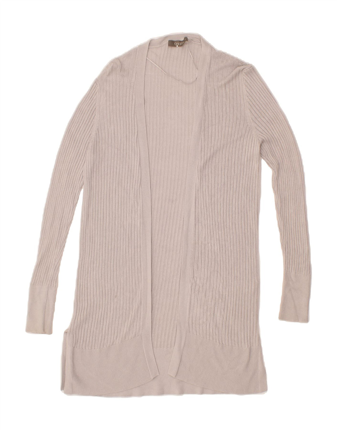 OASIS Womens Oversized Longline Open Cardigan Sweater UK 10 Small Grey Vintage Oasis and Second-Hand Oasis from Messina Hembry 