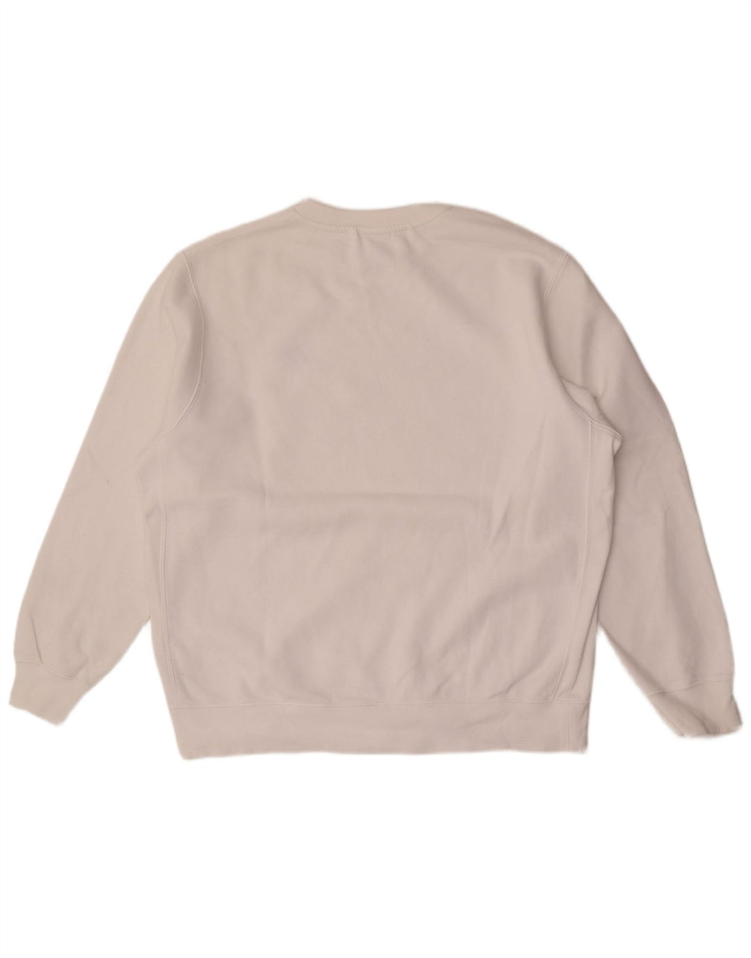 Nike Herren-Sweatshirt-Pullover, groß, weiße Baumwolle
