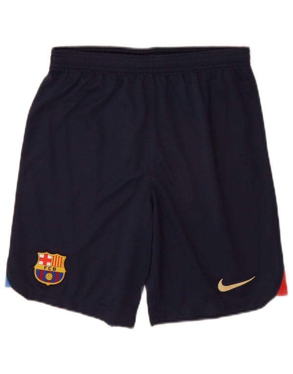 Nike Barcelona Sportshorts für Jungen, 12–13 Jahre, groß, Marineblau, Farbblock