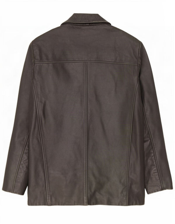 MONTANA Herren Lederjacke UK 44 2XL Schwarz