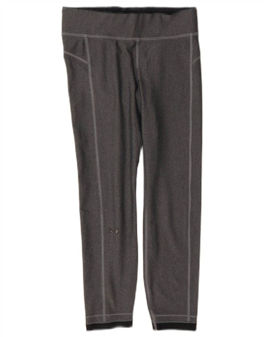 Under Armour Damen Crop Leggings UK 4 XS Grau Polyester