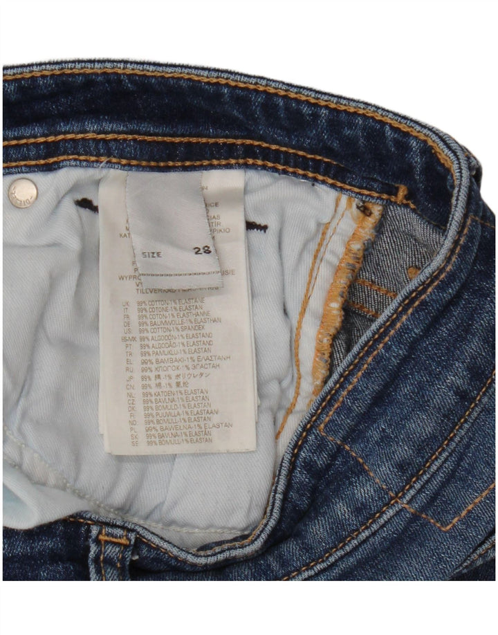 Diesel Damen Slim Jeans W28 L26 Blaue Baumwolle
