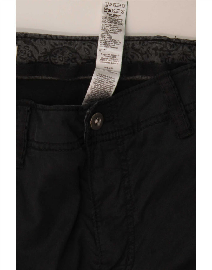 Marks & Spencer Damen Jogger-Cargohose UK 12 M W30 L29 Grau