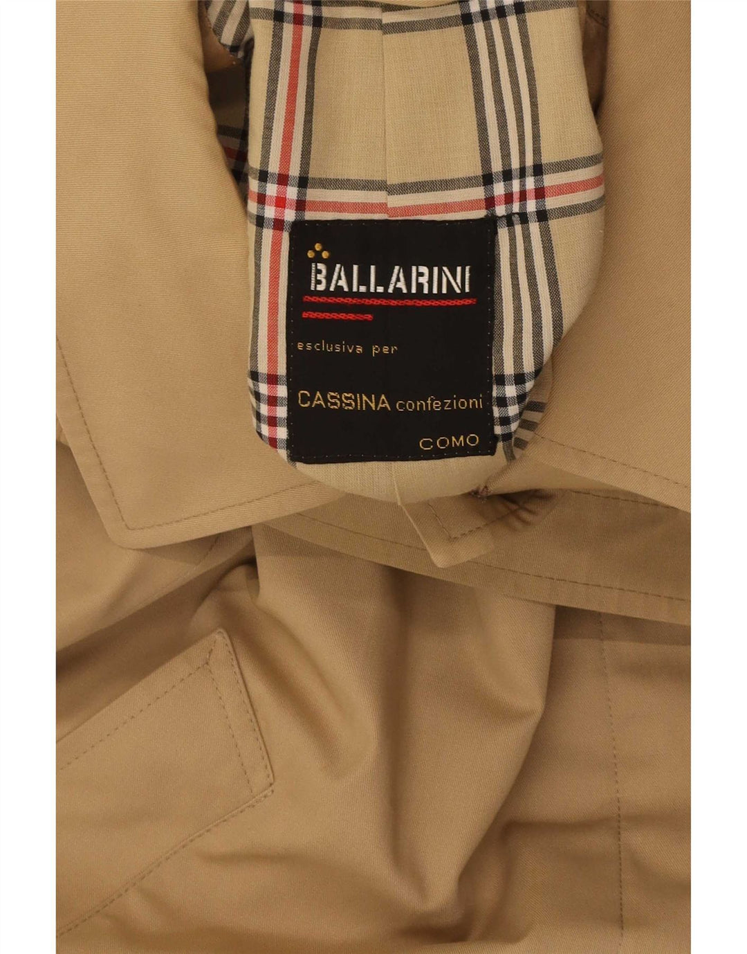 Ballarini Damen Trenchcoat IT 47 Large Beige