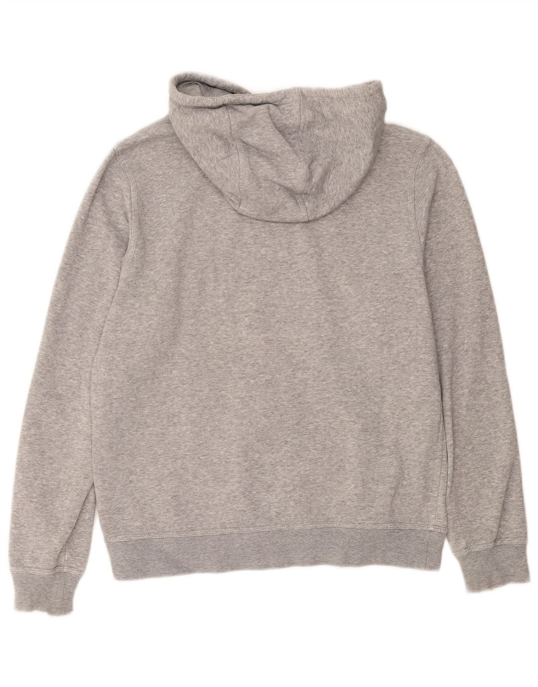 Nike Herren Kapuzenpullover aus mittelgrauer Baumwolle