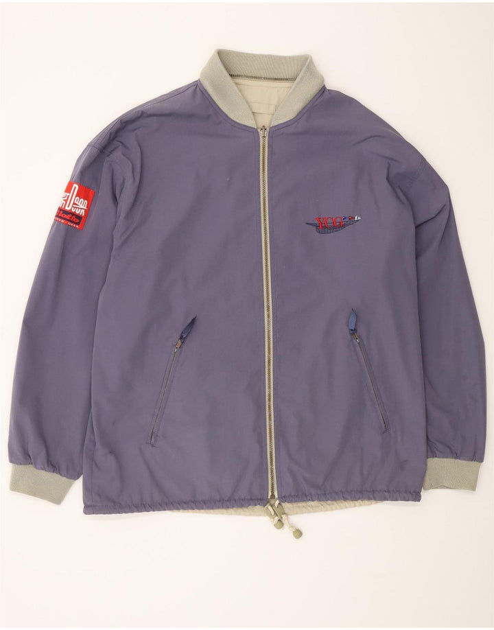 Lotto Herren Wendejacke UK 42 XL Lila Farbblock