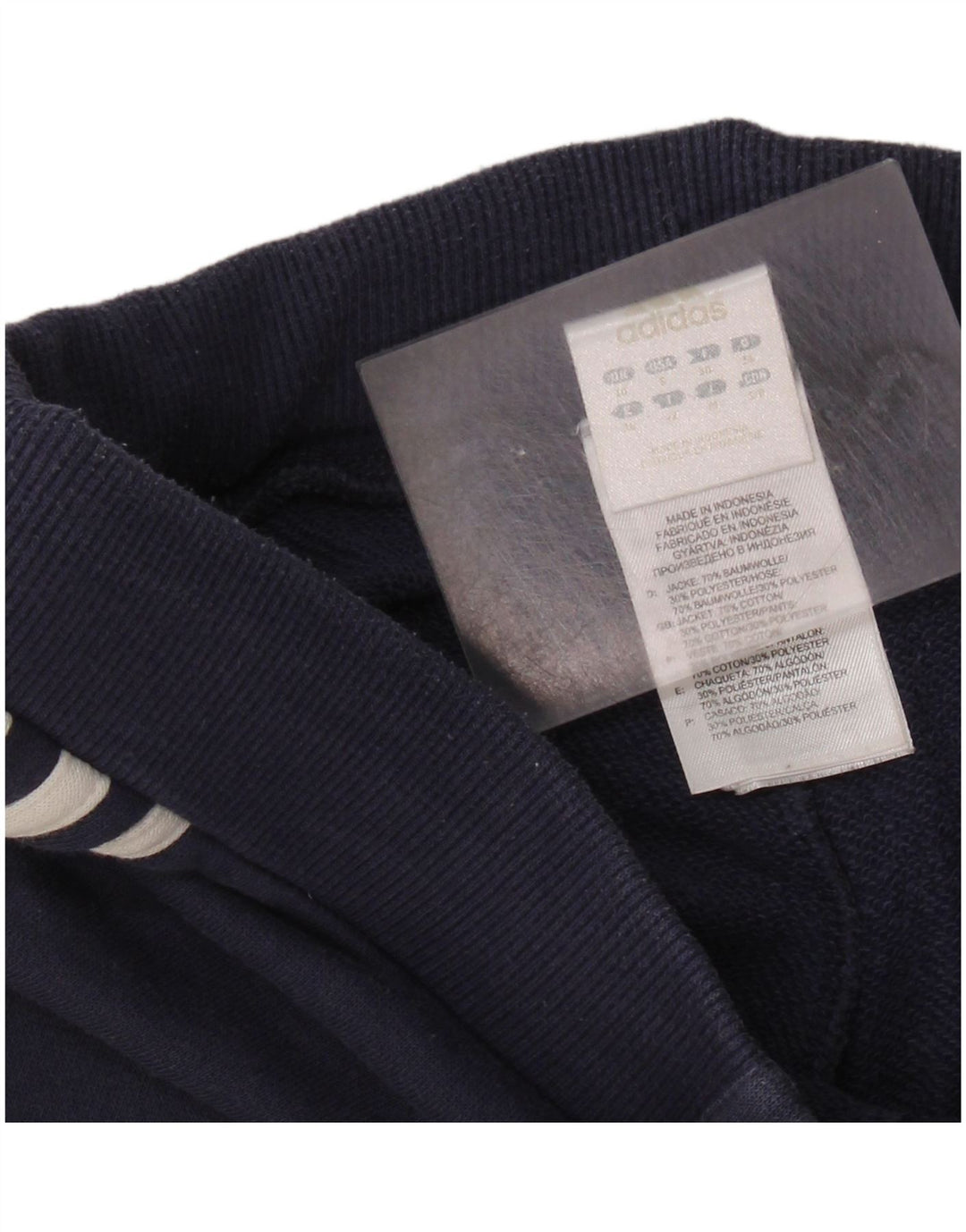 ADIDAS Herren-Trainingshose, Größe S, Marineblau, Baumwolle, UK 10