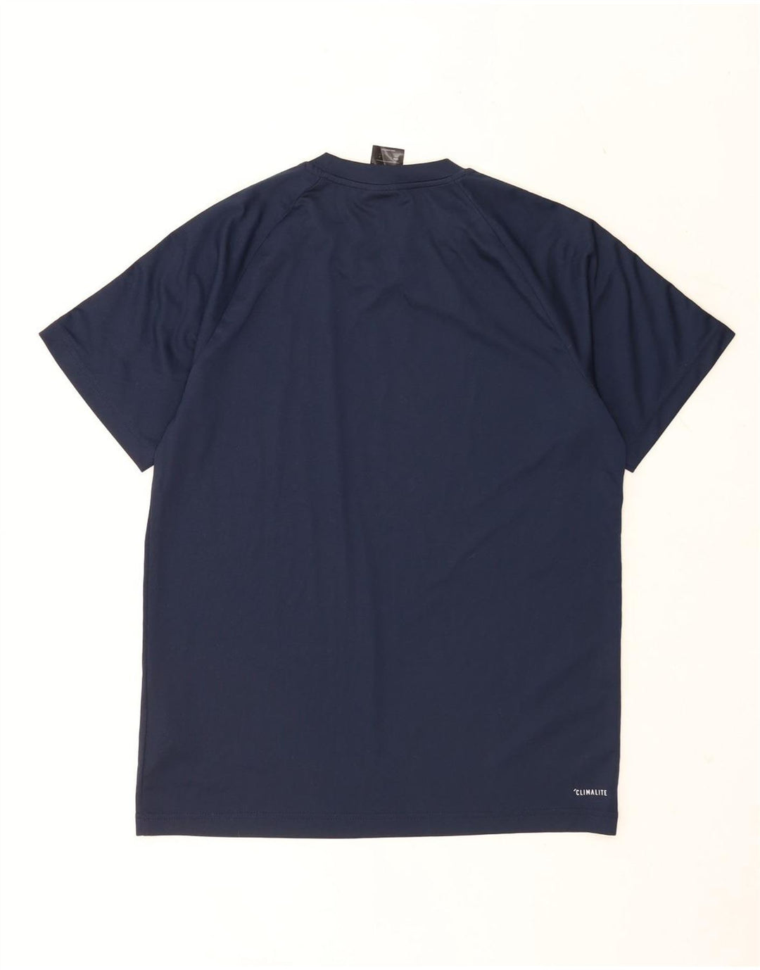 ADIDAS Herren Climalite T-Shirt Top Medium Marineblau Polyester