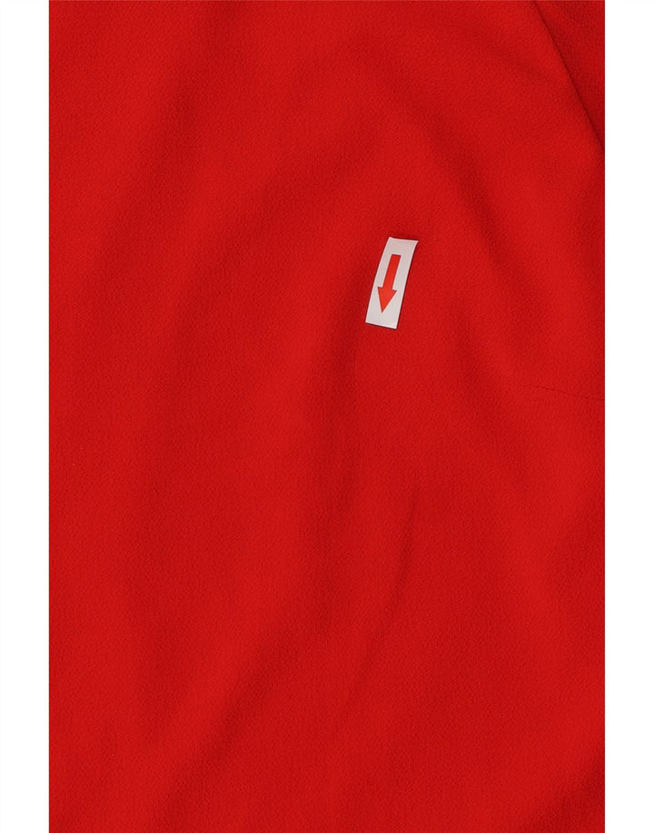Schulterfreies Kleid für Damen von Zara, Gr. 10, Größe S, Rot