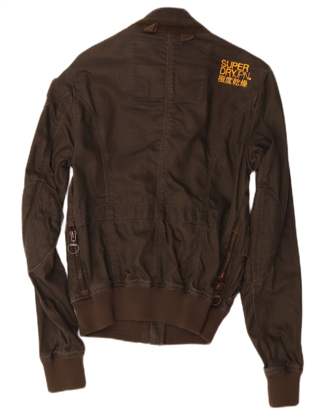 Superdry Damen Bomberjacke UK 14 Mittelbraun