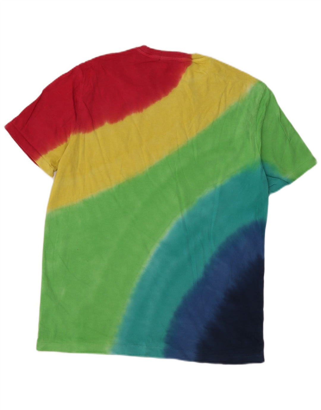 Polo Ralph Lauren Herren-T-Shirt, mittelgroß, mehrfarbig, Batik-Baumwolle
