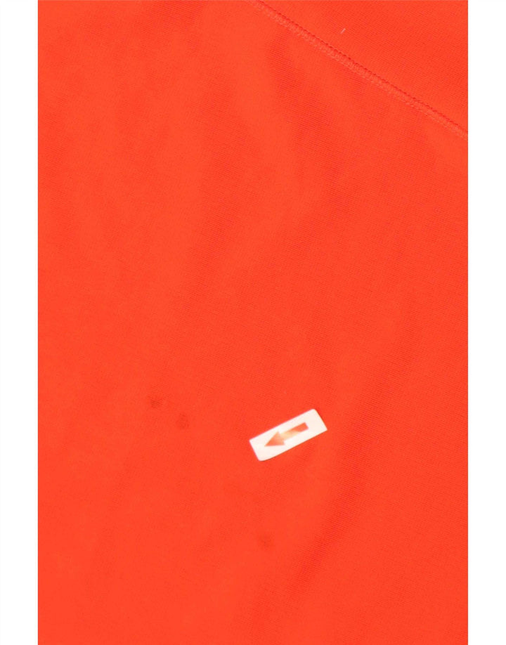 Berghaus Herren-Oberteil mit Reißverschluss, langärmelig, mittelorange, Polyester, Sport